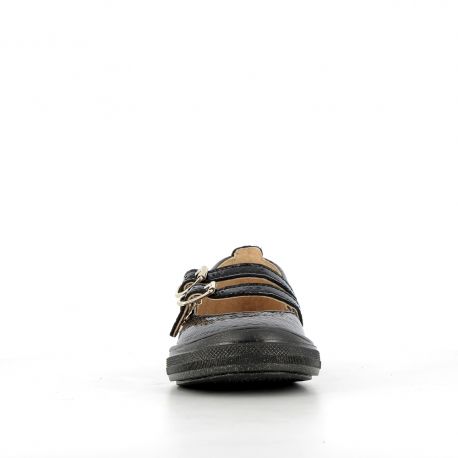 Girl's Ballerinas Pumps Sorbeto Black Varnish SORBETO-FI-NOIRVERNIS