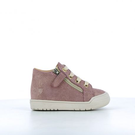 Girl's Sneakers Rosita glitter Pink ROSITA-FI-ROSE PAILLETE