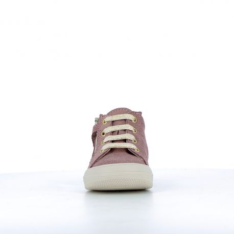Girl's Sneakers Rosita glitter Pink ROSITA-FI-ROSE PAILLETE