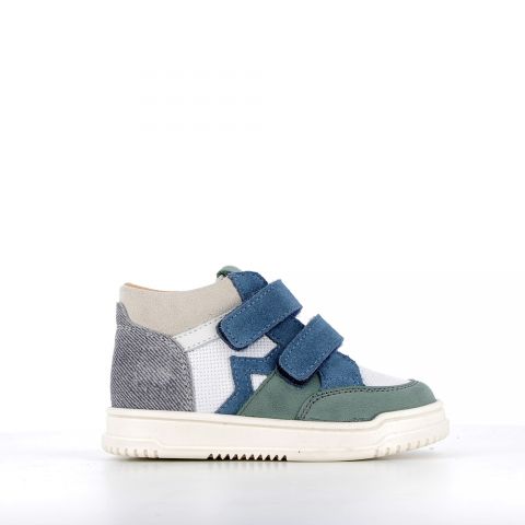 Boy's Sneakers Rotarou Olive white Navy ROTAROU-GA-OLIVE/BLANC/MARINE