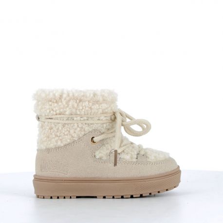 Baskets Fille Islara Lilybellule Ecru ISLARA LILYBELLULE-FI-ECRU