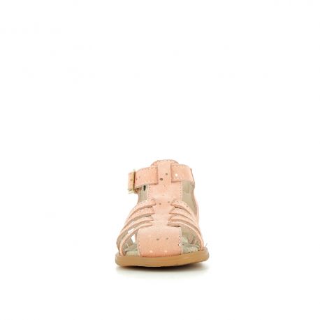Girl's Sandals Ritola 2 rose weight RITOLA 2-FI-ROSE POIS