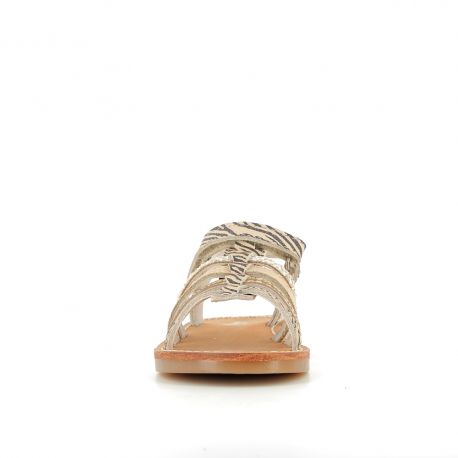 Girl's Sandals Elbossa Zebra ELBOSSA-FI-ZEBRE MULTI