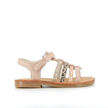 Girl's Sandals Elbossa pale Pink ELBOSSA-FI-ROSE PALE