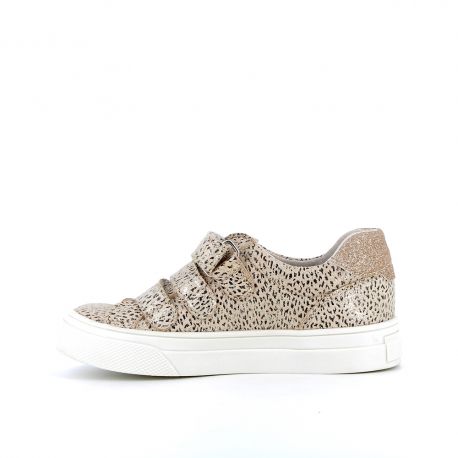 Baskets Fille Simbad Beige Print SIMBAD-FI-BEIGE PRINT