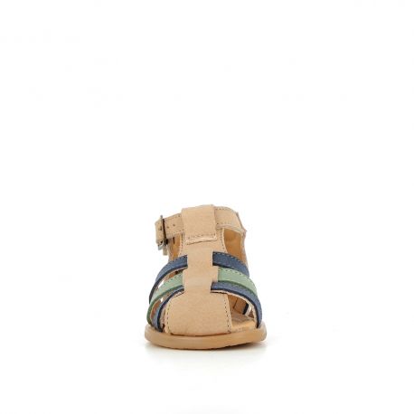 Sandales Garçon Rainou 2 Beige Multi RAINOU 2-GA-BEIGE MULTI