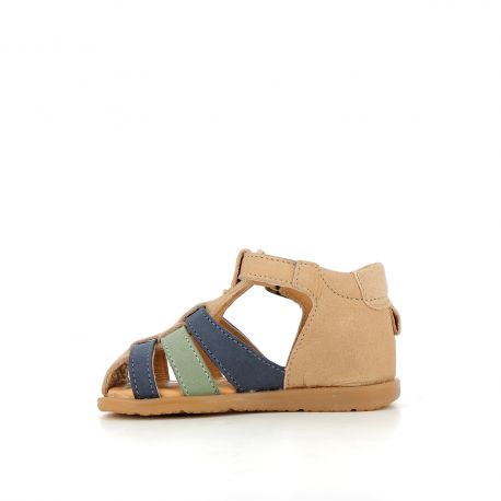 Sandales Garçon Rainou 2 Beige Multi RAINOU 2-GA-BEIGE MULTI