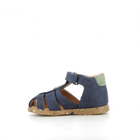Boy's Sandals Radius Navy green RADIUS-GA-NAVY/VERT D'EAU