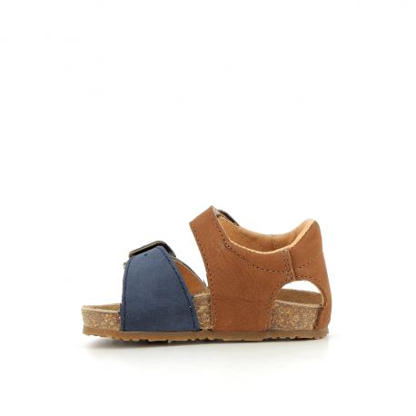 Boy's Sandals Edouarvelo olive navy caramel EDOUARVELO-GA-OLMACA