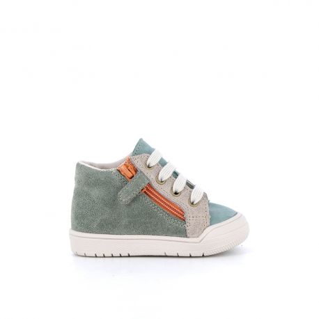 Boy's Sneakers Restarex Green RESTAREX-GA-OLIVE MULTI