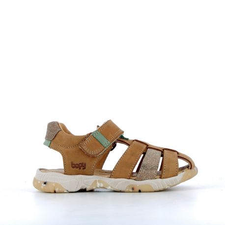 Boy's Sandals Elik Brown ELIK-GA-CAMEL