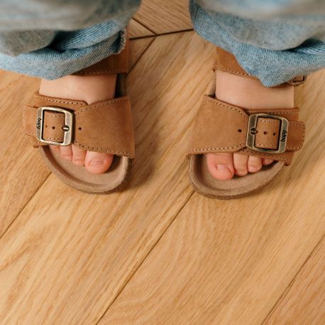 Sandales Garçon Edouarvel Cognac EDOUARVEL-GA-COGNAC