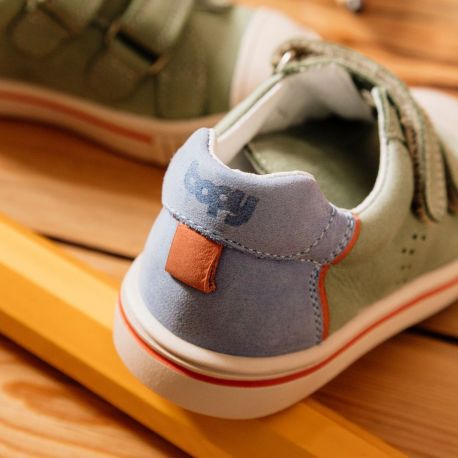 Boy's Sneakers Vodkavol green blue VODKAVOL 2-GA-VERT/BLEU