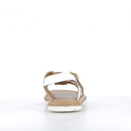 Sandales Fille Fiby  Blanc FIBY  -FI-BLANC