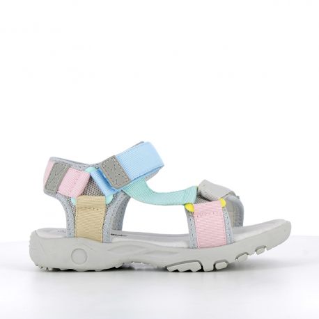 Sandales Fille Issa  Gris Multi ISSA  -FI-GRIS MULTI