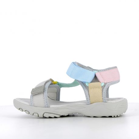 Girl's Sandals Issa grey ISSA  -FI-GRIS MULTI