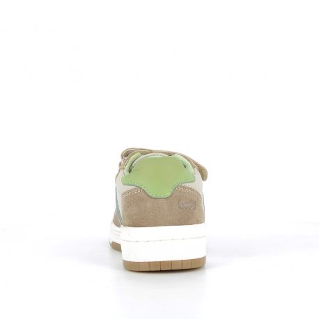 Boy's Sneakers Dustivel blanco green DUSTIVEL-GA-BLANC/VERT