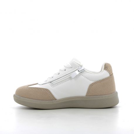Baskets Fille Itacos  Blanc/Dore ITACOS  -FI-BLANC/DORE