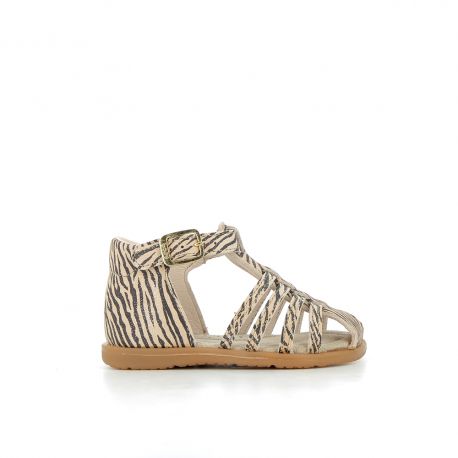 Sandales Fille Ritola 2 Zèbre RITOLA2-FI-ZEBRE