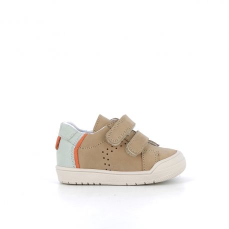 Baskets Garçon Rodkavol Taupe/Vert RODKAVOL-GA-TAUPE/VERT