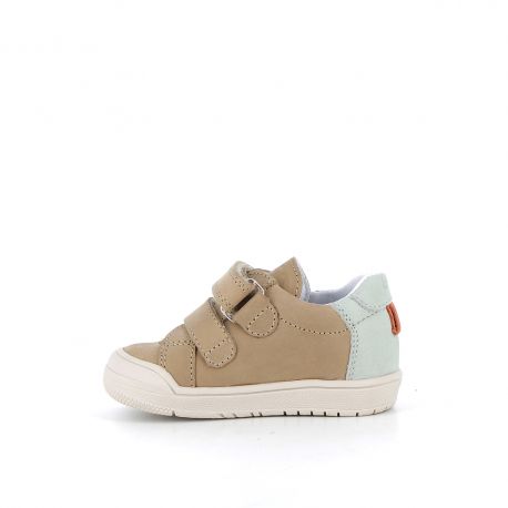Boy's Sneakers copy of Rodkavol Brown Green RODKAVOL-GA-TAUPE/VERT