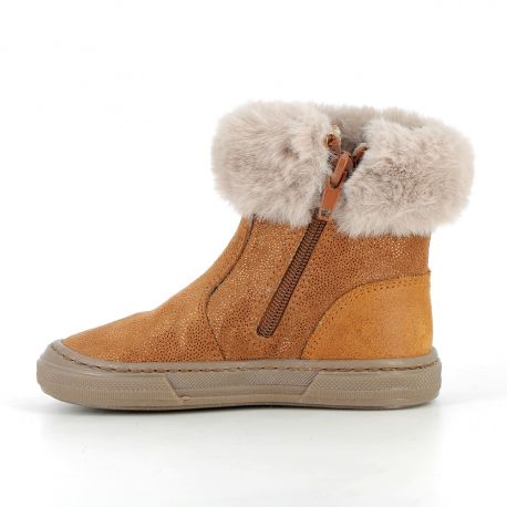 Boots et bottes Fille Odessa Cognac ODESSA-FI-COGNAC