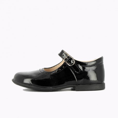 Ballerines Fille Savenay Noir Vernis SAVENAY-FI-NOIRVERNIS