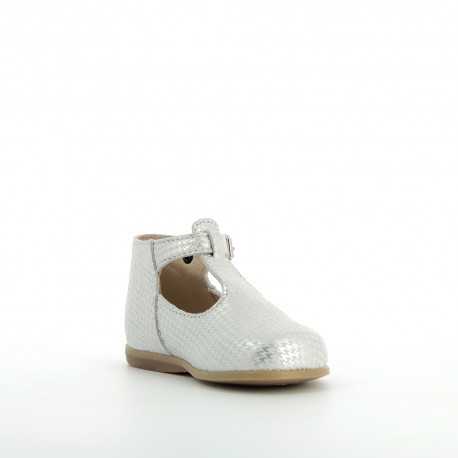 Girl's Pre Walk & first steps Linda Silver LINDA-FI-ARGENT
