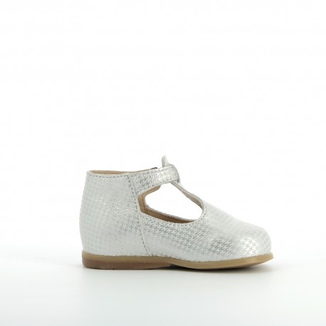 Girl's Pre Walk & first steps Linda Silver LINDA-FI-ARGENT