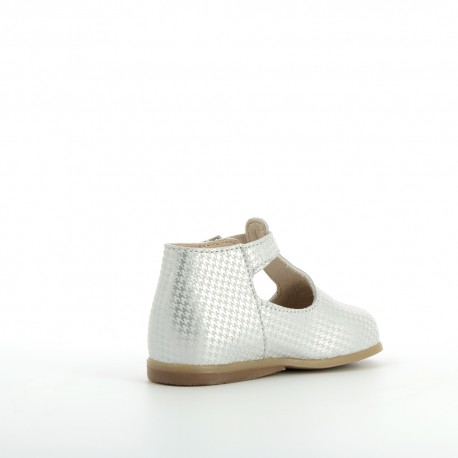 Girl's Pre Walk & first steps Linda Silver LINDA-FI-ARGENT
