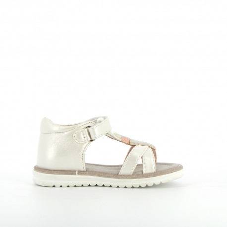 Girl's Pre Walk & first steps Ichter White ICHTER-FI-BLANC