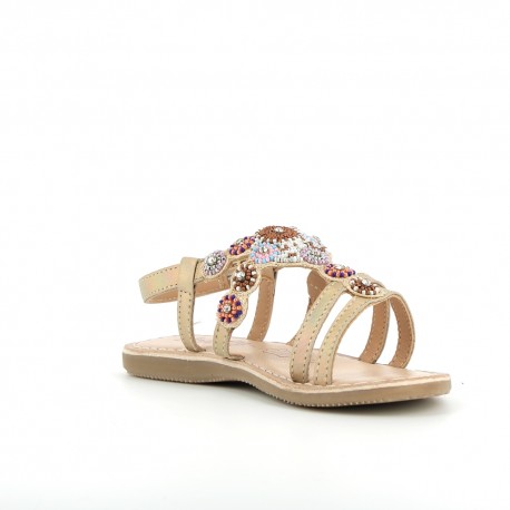 Girl's Sandals Fozia Beige FOZIA-FI-BEIGE