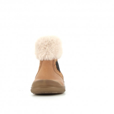 Boots et bottes Fille Rosalia Camel ROSALIA-FI-CAMEL