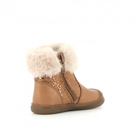 Boots et bottes Fille Rosalia Camel ROSALIA-FI-CAMEL