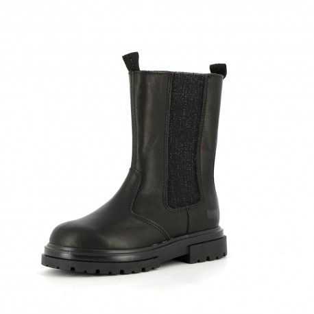 Boots et bottes Fille Madona Black MADONA-FI-NOIRLISSE