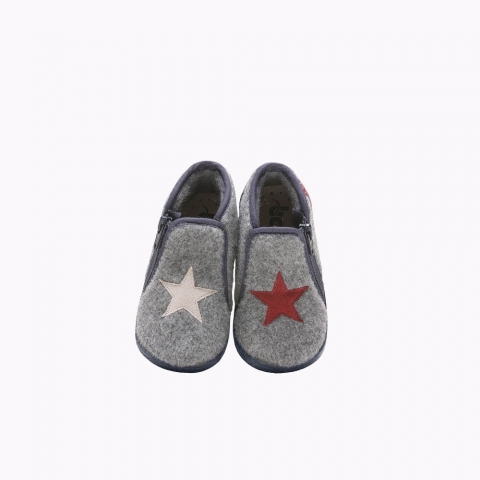 Chaussons Garçon America Gris AMERICA-GA-GRIS