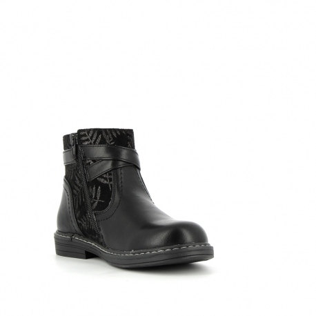 Boots et bottes Fille Gaillac Noir GAILLAC-FI-NOIR