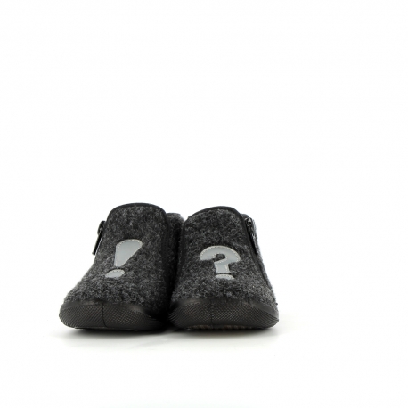 Boy's Slippers Amarc Grey AMARC-GA-ANTHRACITE