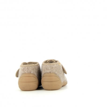 Chaussons Fille Amour Beige AMOUR-FI-BEIGE