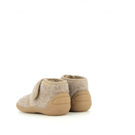 Chaussons Fille Amour Beige AMOUR-FI-BEIGE