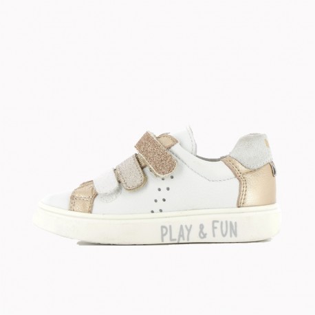 Discover all the shoes Sakovol White Multi Gold SAKOVOL-FI-BLANCMULTIOR