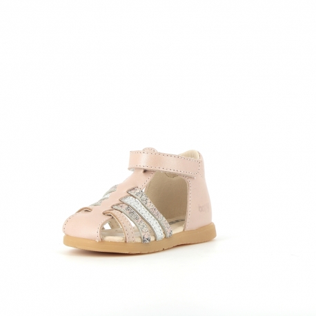 Girl's Pre Walk & first steps Regule Pink Multico REGULE-FI-ROSEMULTICO