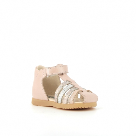 Girl's Pre Walk & first steps Regule Pink Multico REGULE-FI-ROSEMULTICO