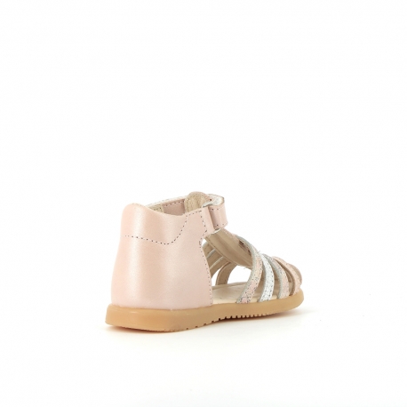 Girl's Pre Walk & first steps Regule Pink Multico REGULE-FI-ROSEMULTICO