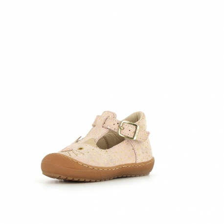 Girl's Pre Walk & first steps Jiki Pink JIKI-FI-ROSE