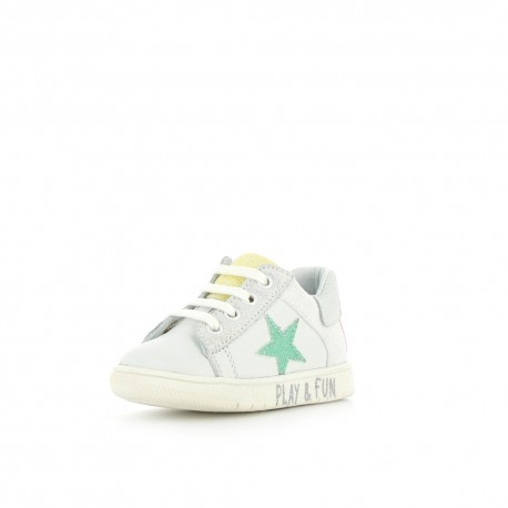 Girl's Pre Walk & first steps Relax White Fluo RELAX-FI-BLANCFLUO
