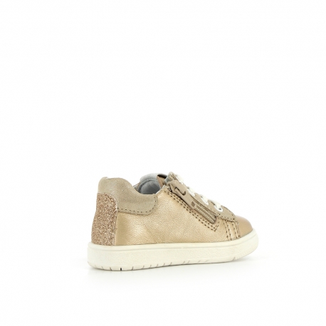Girl's Pre Walk & first steps Relax White Gold RELAX-FI-BLANCOR