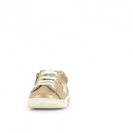 Girl's Pre Walk & first steps Relax White Gold RELAX-FI-BLANCOR