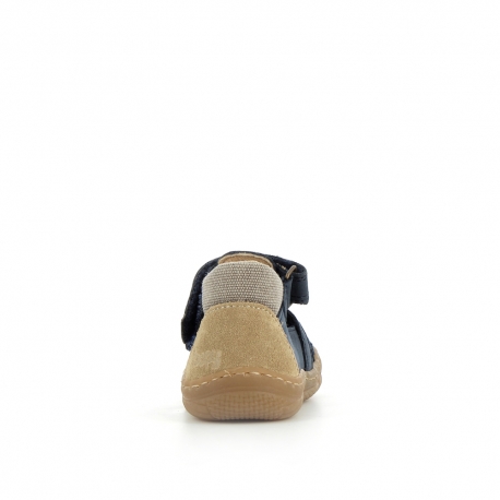 Boy's pre walk & first steps Jacour Navy JACOUR-GA-MARINE