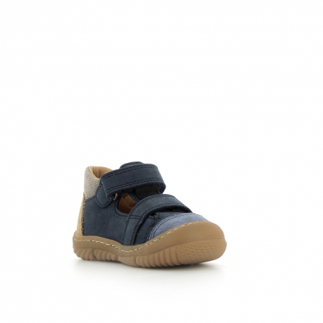 Boy's pre walk & first steps Jacour Navy JACOUR-GA-MARINE